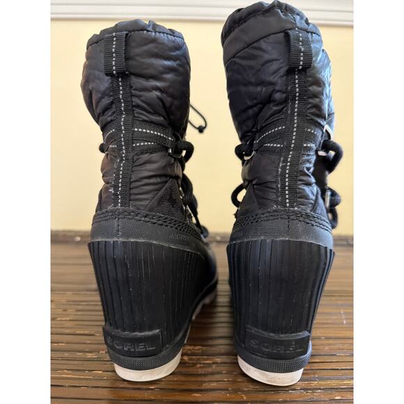 Sorel Kinetic Wedge Women's Snow Boots Waterproof Insulated Size 6.5 Ski Winter - Picture 2 of 7